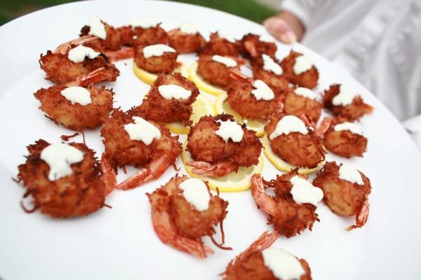 vina's incredible coconut shrimp!