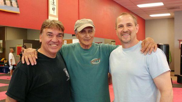 Hanshi Robert Austin, Grandmaster Willem De Thouras & Professor Tyler Leihsing