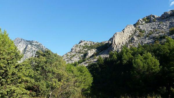 Mountain range in the pre-Alps