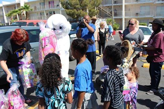 E Bunny has delivered 100,000+ Easter baskets to children living in poverty!