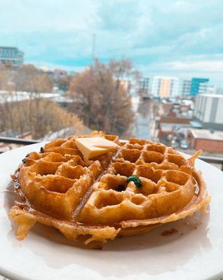 Cereal-Infused Waffle