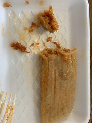 Chicken tamal