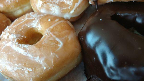 Donuts close-up