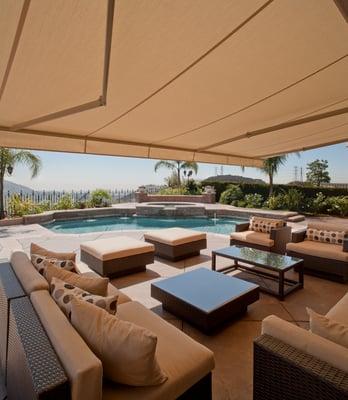 A beautiful Continental Patio Retractable Awning