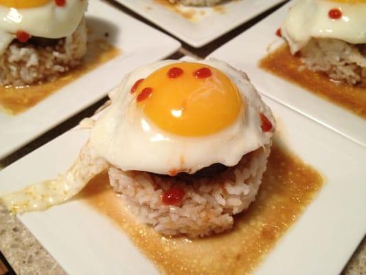 Recreation of a hawaiian Loco Moco