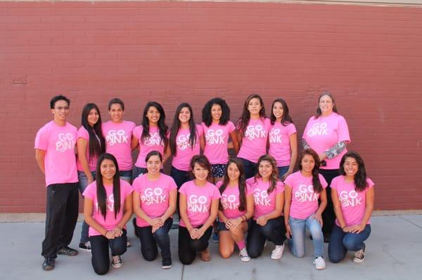 Saddleback Volleyball #breastcancerawareness