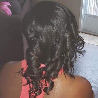 Curl with Pin up