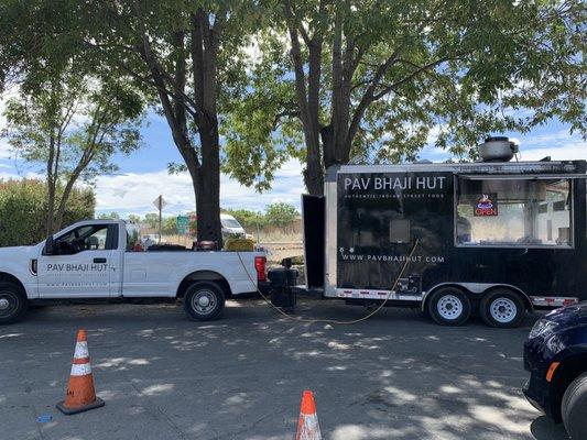 Still the iconic truck and trailer!