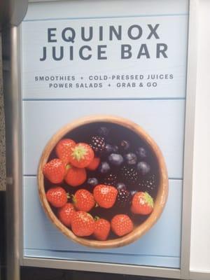 Equinox Juice Bar