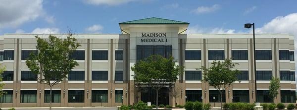 We are on the Madison Hospital campus in the Madison Medical One Building