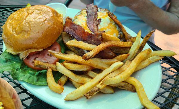 Cheddar & Bacon Burger.