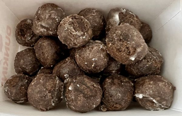 25-count Glazed Chocolate Munchkins.