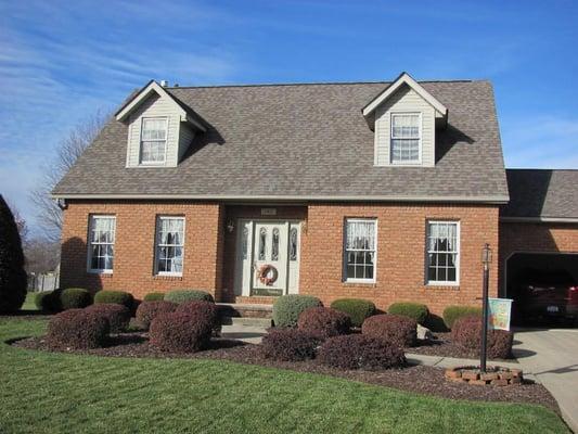 We replaced the old windows with new (Energy Efficient) windows