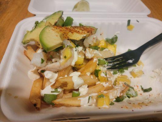 Ceviche poutine