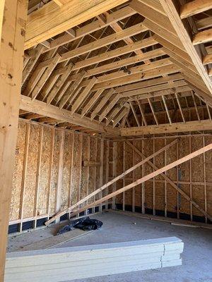 Home Addition Framing