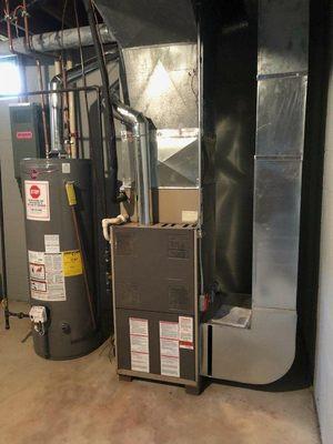 New ductwork on existing system