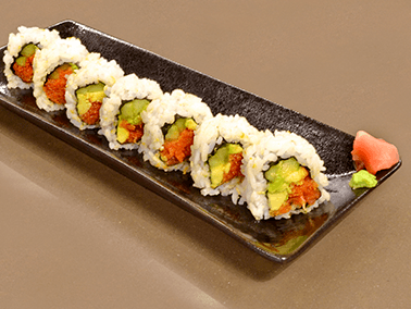 Spicy Tuna Roll: Minced Ahi Tuna, Cucumber.