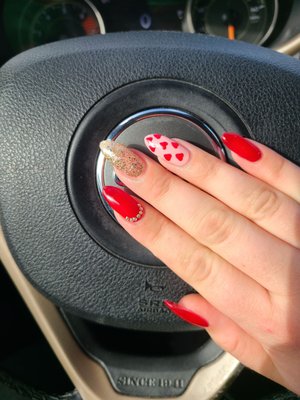 Valentines set by Becky