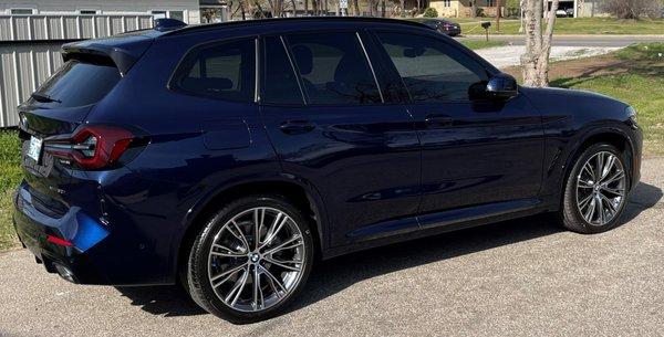 My 2023 BMW X3 XDrive 30i with the M-Sports Package, from Jackie Cooper BMW.