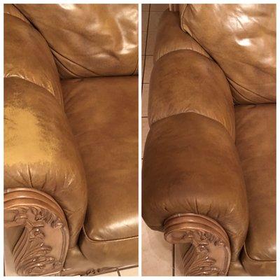 furniture color restoration