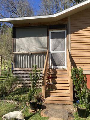 New Deck Handrail Replacement