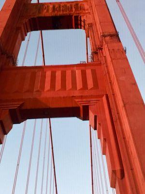 Interesting perspective of GG bridge