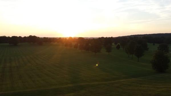 Sunset off the deck