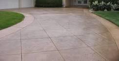 Stamped Concrete Driveway