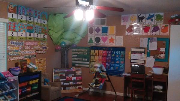 Preschool setting for the children!