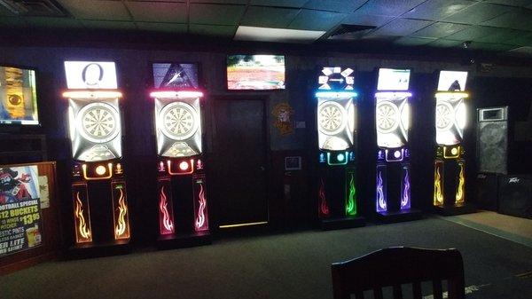 The place to play darts.