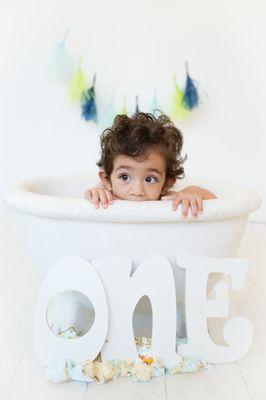 1st Bday photo shoot