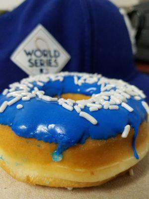 World Series Dodger Blue Donuts