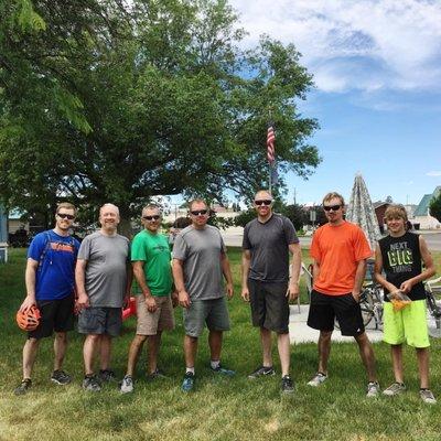 Bike ride on Weiser River Trail