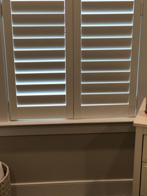 Incorrectly Measured/Poor Fit ("Professionally Installed" Polywood Shutters by Sunburst Shutters)