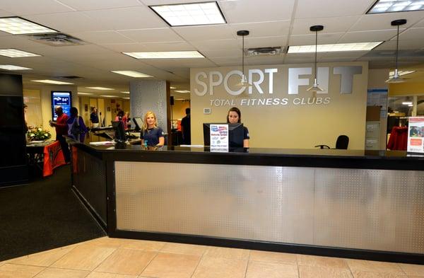 Sport Fit Bowie Lobby