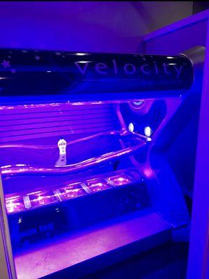 Velocity High Pressure bed.