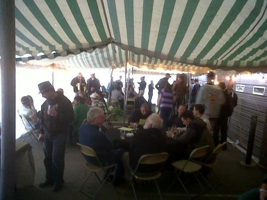 Big Top/Grub Area - 2010 Strong Ale Fest at Avery