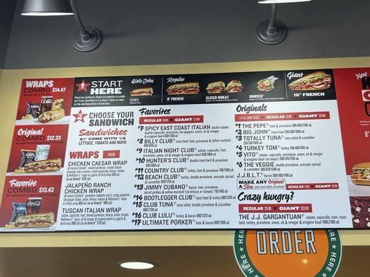 Menu Board