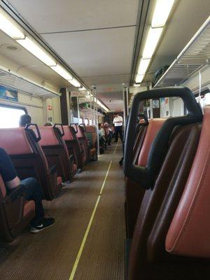 Taking the train to Michigan City IN