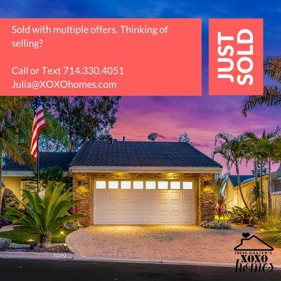 Thinking of selling? Call or Text 714.330.4051