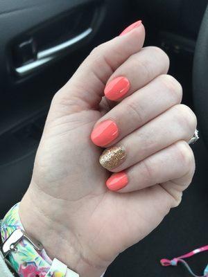 Gel manicure