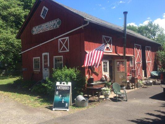 Our shop is in an 1800 year old barn!