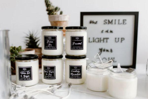 Light my Candle co.
Soy Candles
Various Scents