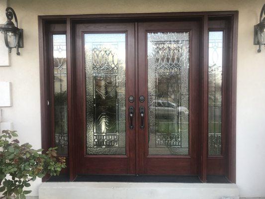 Beautiful double door installation in Gilbertsville.