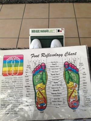 Medical grade reflexology machine. Used to treat circulation problems in diabetics. Also for sale on location.