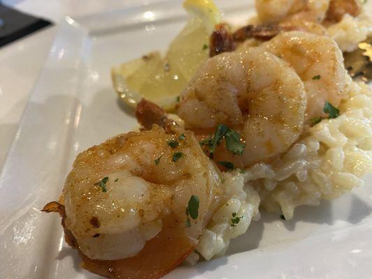 Shrimp risotto