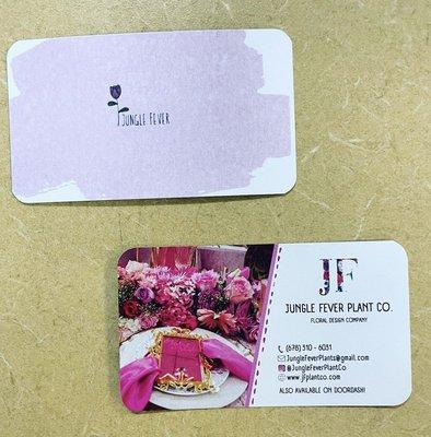 Business cards. Same day service available