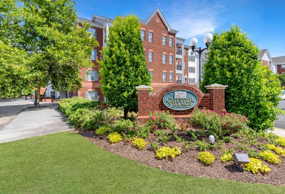 Entrance at Chester Village Senior Apartments in Chester VA