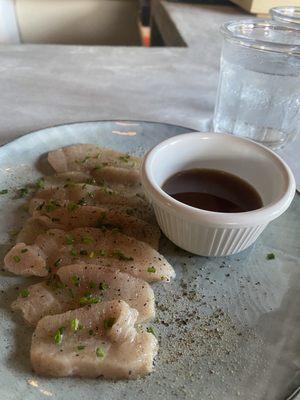 Yellowtail crudo