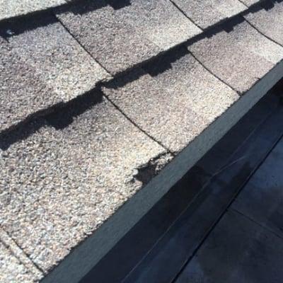 Remind the roofing company that comes to your house not to set the ladder against the shingles unprotected, unless they plan ...